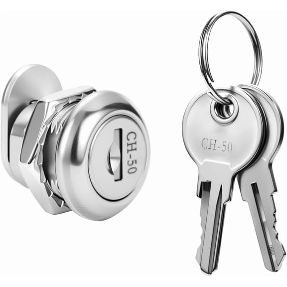 UYGDUY-Truck Tool Box Lock Replacement 5/8" Cylinder Keyed Alike (2 Pack) for Paddle Handle Latch Compatible with UWS, Dee Zee, Delta, Kobalt, Craftsman, WeatherGuard, Better Built Toolboxes