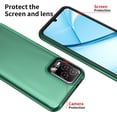 thumbnail image 1 of UYGDUY-for BLU View 5 Pro Phone Case with Tempered Glass Screen Protector,Dual Layer Heavy Duty Shockproof Protection Phone Case Cover for BLU View 5 Pro (Dark Green), 1 of 4