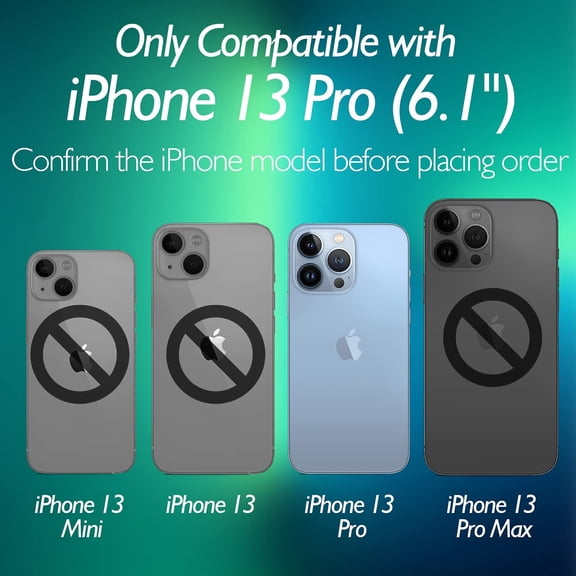 UYGDUY-for iPhone 13 Pro Back Screen Protector (2-Pack), iPhone 13 Pro Back Glass Protector Rear Tempered Glass (6.1 inch)
