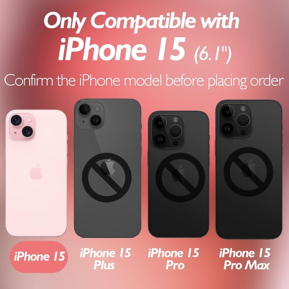 UYGDUY-for iPhone 15 Back Glass Protector (3-Pack), iPhone 15 Back Screen Protector Rear Tempered Glass (6.1 inch)