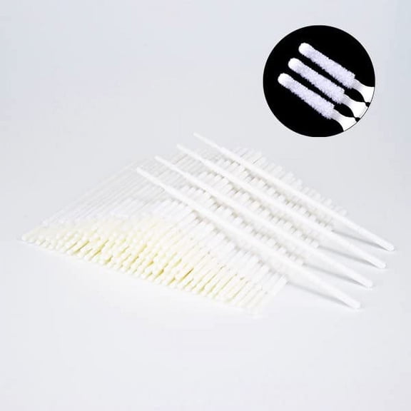 UYGDUY-i-Laesh 400 Pcs Lashes Disposable Micro Applicators Brush, Microswabs for Eyelash Extensions, Lint Free Micro Brushes