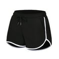 thumbnail image 1 of UYISJ Dolphin Hem Shorts for Women Sport Booty Shorts Casual Summer Athletic Shorts Breathable Yoga Gym Workout Shorts Black S, 1 of 6