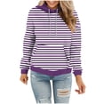 thumbnail image 1 of UYISJ Women Oversized Hoodies Long Sleeve Gradient Printed Pullover Tops Casual Loose Hooded Sweatshirts with Pockets S, 1 of 5