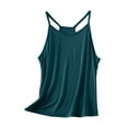 thumbnail image 1 of UYISJ Women's Tank Top Racer Back Spaghetti Strap Shirt Casual Solid Color Scoop Neck Sleeveless Top Camisole, 1 of 5