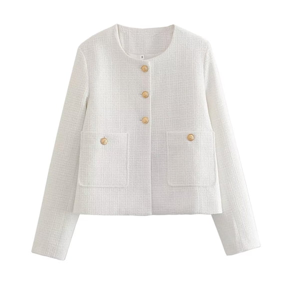 UYISJ Womens Cardigan Sweaters Open Front Long Sleeve Button Down Knit Jackets with Pockets Fall Winter Plaid Outerwear L
