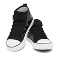 thumbnail image 1 of UYSYZBC Toddler Kids Sequin Canvas Sneaker for Girls Boys High Top Walking Cushioned Sneakers Non-Slip Sparkly Casual School Shoe, 1 of 6