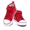 thumbnail image 1 of UYSYZBC Toddler Kids Sequin Canvas Sneaker for Girls Boys High Top Walking Cushioned Sneakers Non-Slip Sparkly Casual School Shoe, 1 of 6
