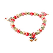 UYTIHGLOJK Christmas Gift Bracelet Santa Snowman Candy Bracelet "B"