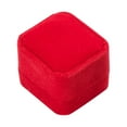 thumbnail image 1 of UYTIHGLOJK Gorgeous Velvet Ring Box Premium Velvet Ring Gifts Box For Wedding Proposal Jewelry Storage Box "Red", 1 of 6