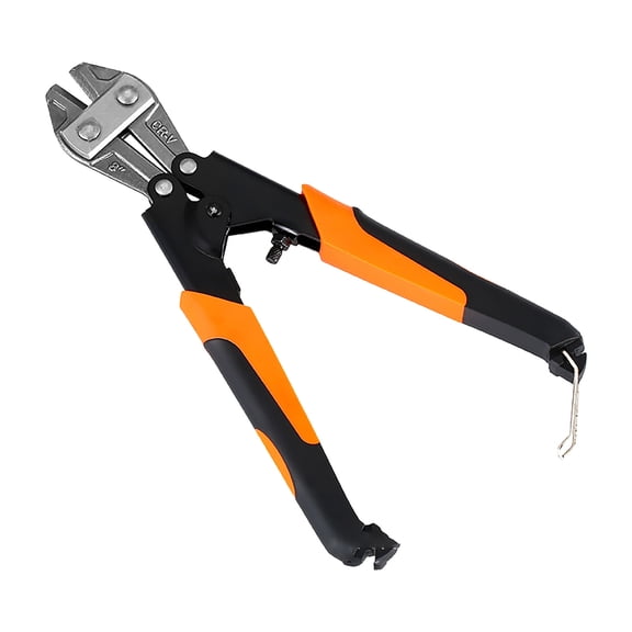 UYUH 8-Inch Mini Bolt Cutter with Ergonomic Handle, Chromium Vanadium Alloy Steel Blade for Cutting Rods, Bolts, Wires, Cables, and Chains