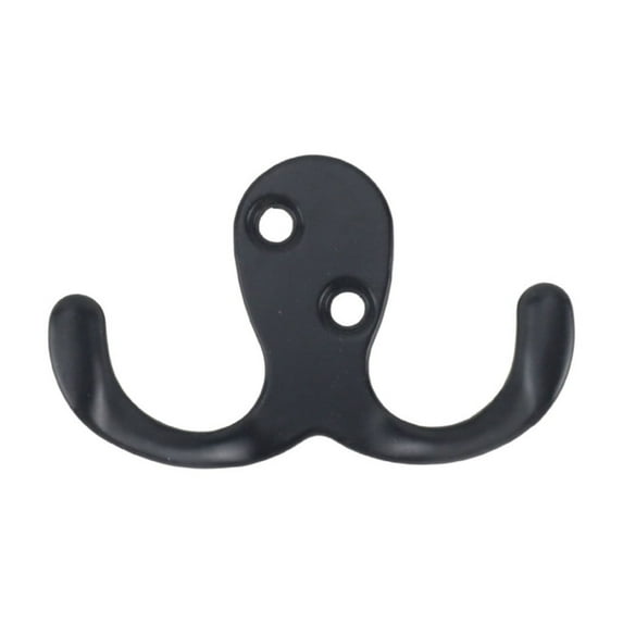 UYUH Antique Brass Double Coat & Hat Hooks Wall Mounted Rustic Farmhouse Design for Jackets, Bags, Keys & Towels | Heavy Duty Vintage Wall-Mount Entryway/Bathroom Storage