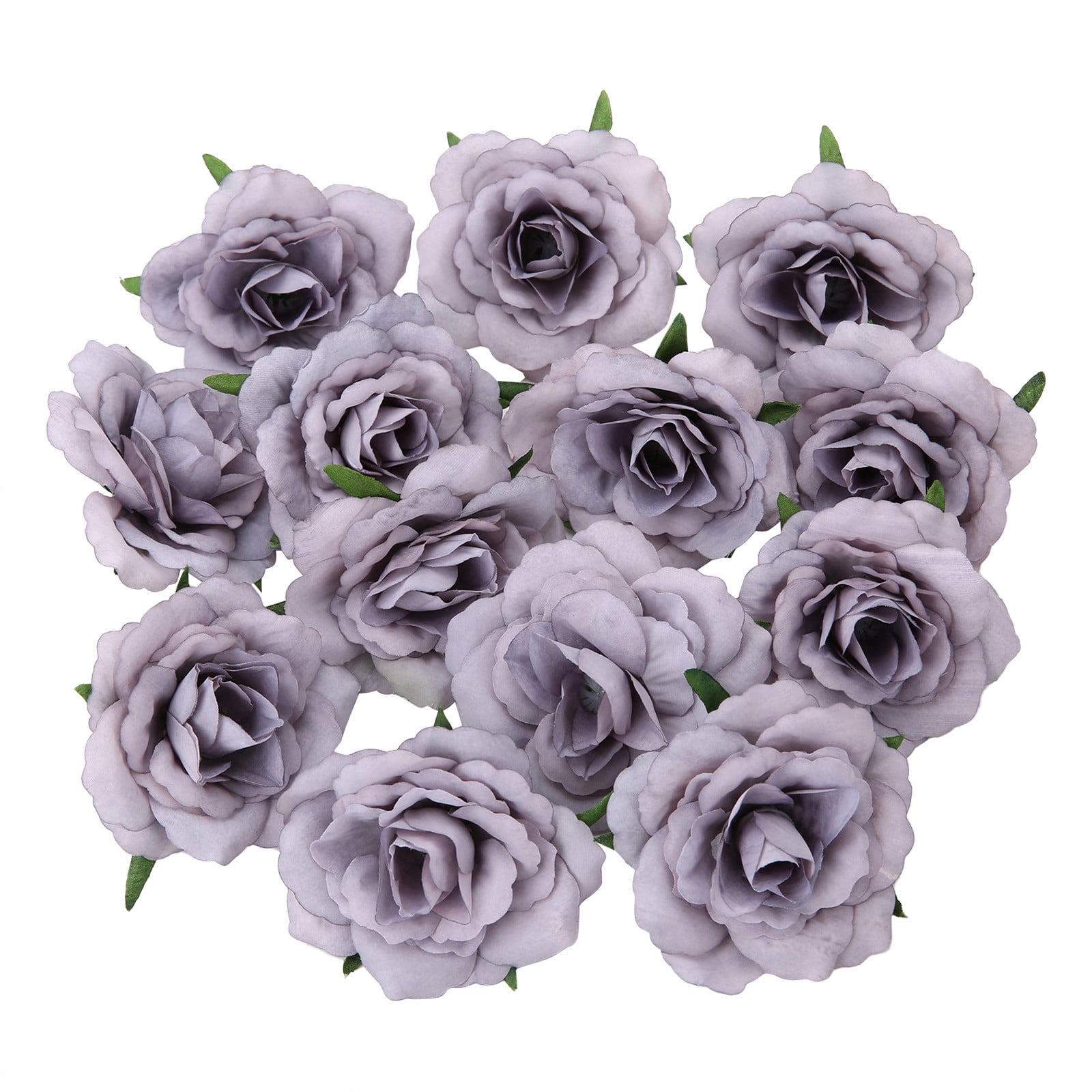 UYUH Artificial Silk Rose Flower Single Head Realistic Fake Rose for ...