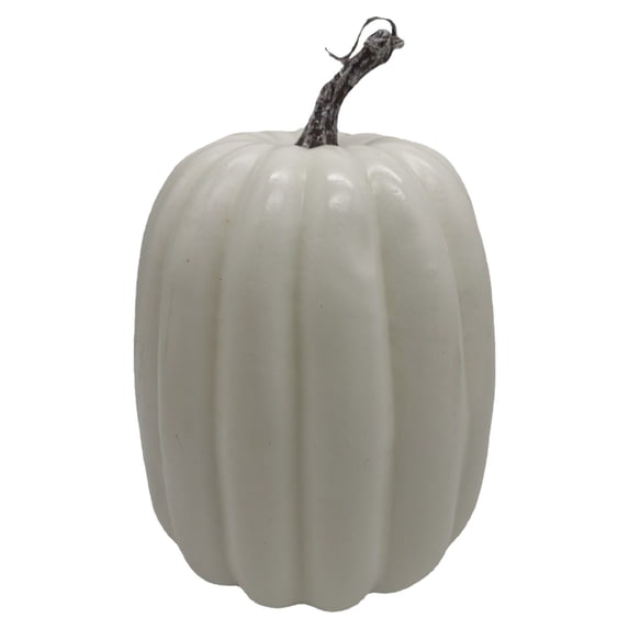 UYUH Artificial Tall Pumpkin Decor for Fall Thanksgiving Halloween, Fake Pumpkin Ornament for Home Table, Holiday Party Indoor Outdoor Decorative Supplies