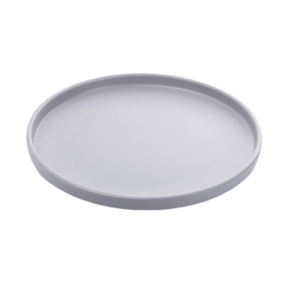 UYUH Candle Holders Round Tray 8.11 Inches, Metal Candle Tray for Table Centerpiece, Pillar Candle Holder for Home Decorative Modern Candle Tray for Coffee Table Bathroom