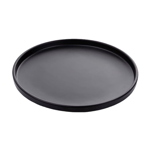UYUH Candle Holders Round Tray 8.11 Inches, Metal Candle Tray for Table Centerpiece, Pillar Candle Holder for Home Decorative Modern Candle Tray for Coffee Table Bathroom
