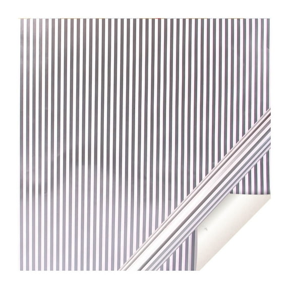 UYUH Christmas Rose Leaf Stripe Wrapping Paper Retro Holiday Gift Wrap (1 Sheet) Vintage Floral Design for Xmas Presents, Book Covers, Party Decor & Festive Crafts