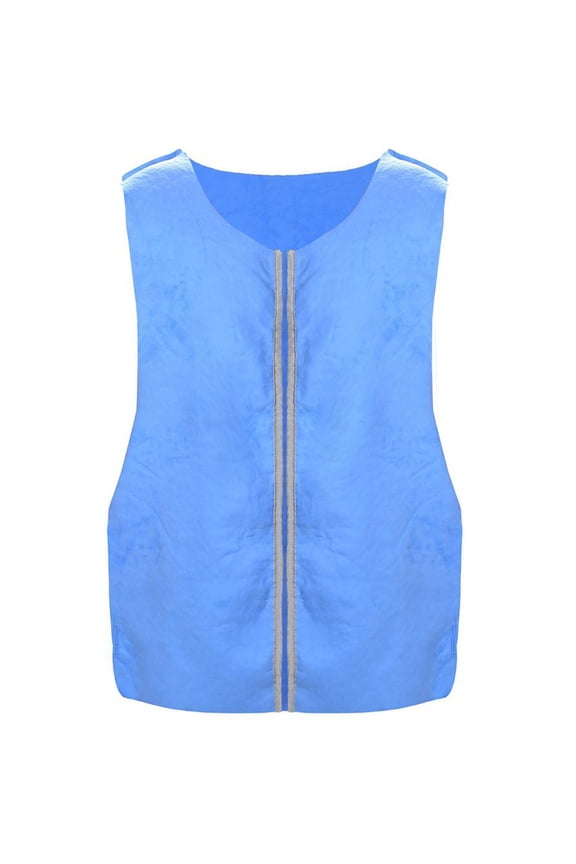 Cool Vest for Men Women (2024 updated) Ice Vest Summer High Temperature Artifact Cool Summer Cool Zipper Ice Vest Suitable for Outdoor Working Fishing Cycling Running