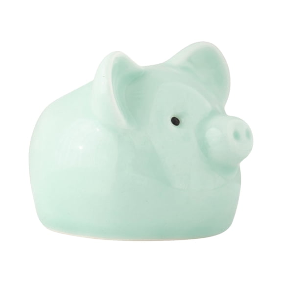 UYUH Cute Animal Celadon Ceramic Vase,Multi-purpose Round Hydroponic Container,Desktop Art Ornament for Windowsill Desk Decor,Green Plant Cultivation and Stationery Storage