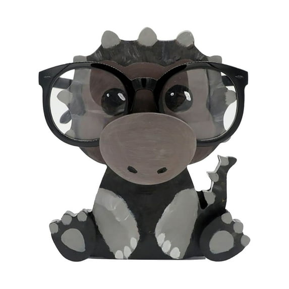 UYUH Cute Animal Glasses Holder Stand Cute Creative Animal Glasses Holder 1Pc Wooden Animal Shaped Glasses Frame Home Office Desktop Decor for Home Office Desk Decor Accessories