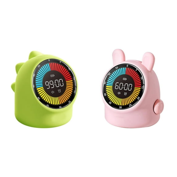 UYUH Digital Visual Timer 99/60Minute with Mute Function | Countdown Alarm Clock | Portable Time Management Tool for Classroom Kitchen Office