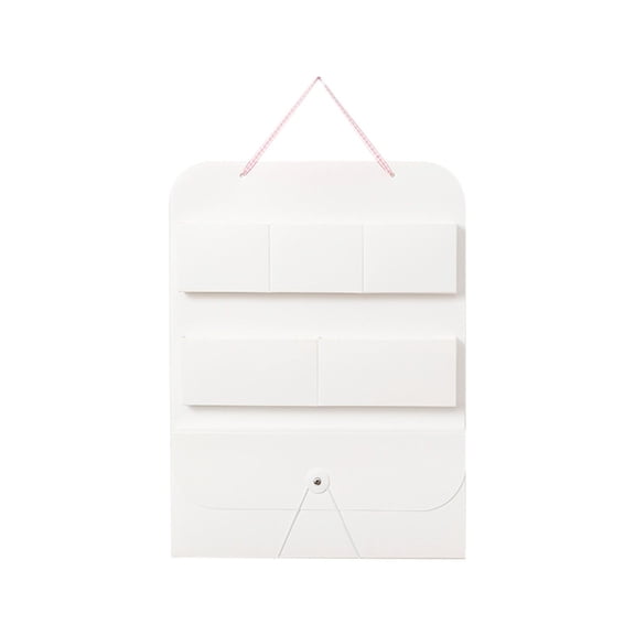UYUH Over the Door File Organizer, Wall Hanging Folder with 6 Pockets, Store Papers, Charts, Mails, Magazines, Storage for Office and Back to School Daily Sorting