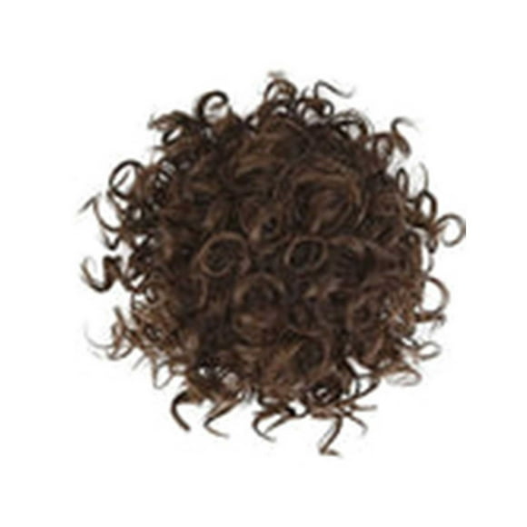 UYUH Elastic Drawstring Loose Short Curly Bun High Temperature Silk Curly Hair Bag with Drawstring Puffy and Messy Hair Bag Elastic Ponytail Rope for Curly Hair for Beautiful Wig Women Girl