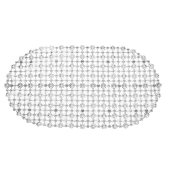 UYUH Extra Soft Absorbent Non-Slip Bath Mat, PVC Bubble Shower Rug, Waterproof Floor Carpet for Tub, Shower Room, Kitchen and Bathroom Daily Use