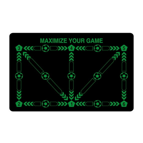 UYUH ‌Football Footstep Training Mat Non Slip Soccer Agility Mat for All Ages Strength Coordination Silent Durable Equipment Indoor Outdoor Practice‌