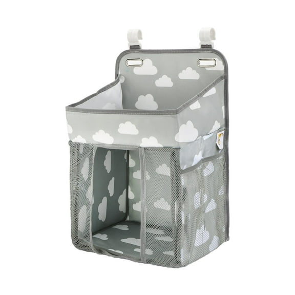UYUH Hanging Baby Diaper Caddy Organizer, Diaper Stacker and Classified Storage Bag for Changing Table, Crib, Playard or Wall, Nursery Organization Solution