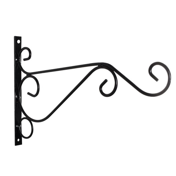 UYUH Heavy Duty Metal Plant Bracket Wall Hooks, Rust-Resistant Outdoor Hangers for Bird Feeders, Wind Chimes, Garden, and Patio Decoration, Set of 4