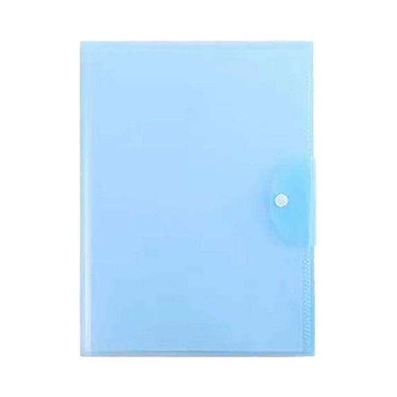 UYUH Heavy-Duty Poly File Folders with Labeled Pockets & Secure Clasp | Waterproof Plastic Envelopes for Office, School & Home Organization