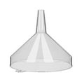thumbnail image 1 of UYUH Large Clear Plastic Funnel for Bottling, for Cosmetics Liquids and Oil Filling, Small Funnel for Easy Transfer of Essential Oils and Perfumes, for Lab Bottles, 4.45 Inch Funnel, 1 of 7