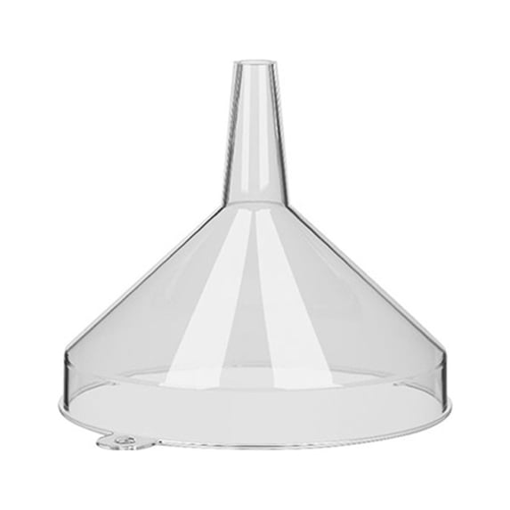 UYUH Large Clear Plastic Funnel for Bottling, for Cosmetics Liquids and Oil Filling, Small Funnel for Easy Transfer of Essential Oils and Perfumes, for Lab Bottles, 4.45 Inch Funnel