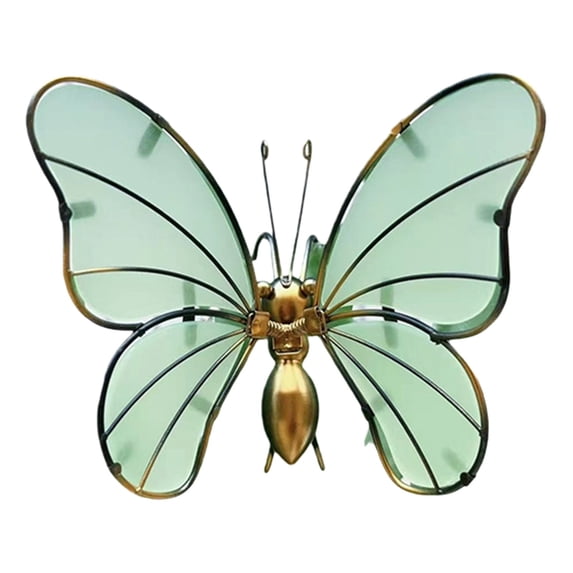 UYUH Metal Butterfly Wall Decor, Butterflies Wall Sculpture Hanging Decorations for Outdoor Fences, Patio, Yard, Garden, Gifts for Mom and Friends, Home and Garden Decor