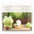 thumbnail image 1 of UYUH Miniature Animal Statue Resin Figurine with Acrylic Display Case, Cute Tabletop Decor for Bookshelf, Birthday Gifts, and Home Office Animal Design, 1 of 7