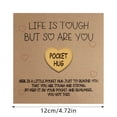 thumbnail image 1 of UYUH POCKET HUG Personalized Encouragement Gift for Friends Mini Wooden Keepsake with Inspirational Message Blessing for Birthday, Get Well, 1 of 6
