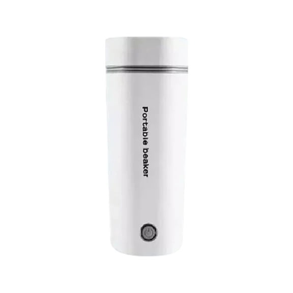 UYUH Portable Electric Kettle, 350ml Travel Stainless Steel Water Boiler with Auto Shut-Off, for Making Tea, Coffee, Milk, Hot Water in Office, Dorm, Car, and On-the-Go Use