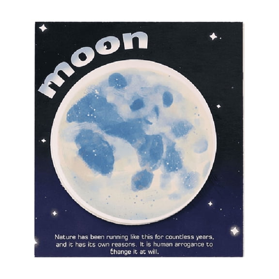 UYUH Retro Planet Sticky Notes,Round Adhesive Memo,Creative Round Reusable Adhesive Notes for Students,Memo Pads,Earth & Moon Designs,Ideal for Journals,Reminders & Gifts