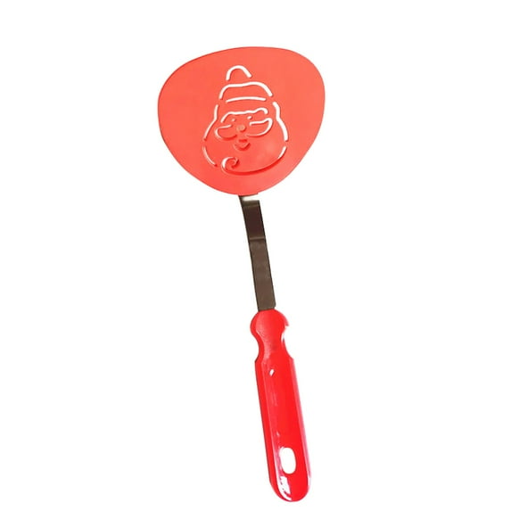 UYUH Snow Christmas Kitchen Utensil Set, Nylon Snow Tree Shovel & Spatula for Baking, Non-Stick & Heat Resistant with Stainless Steel Core, Holiday Baking Gift