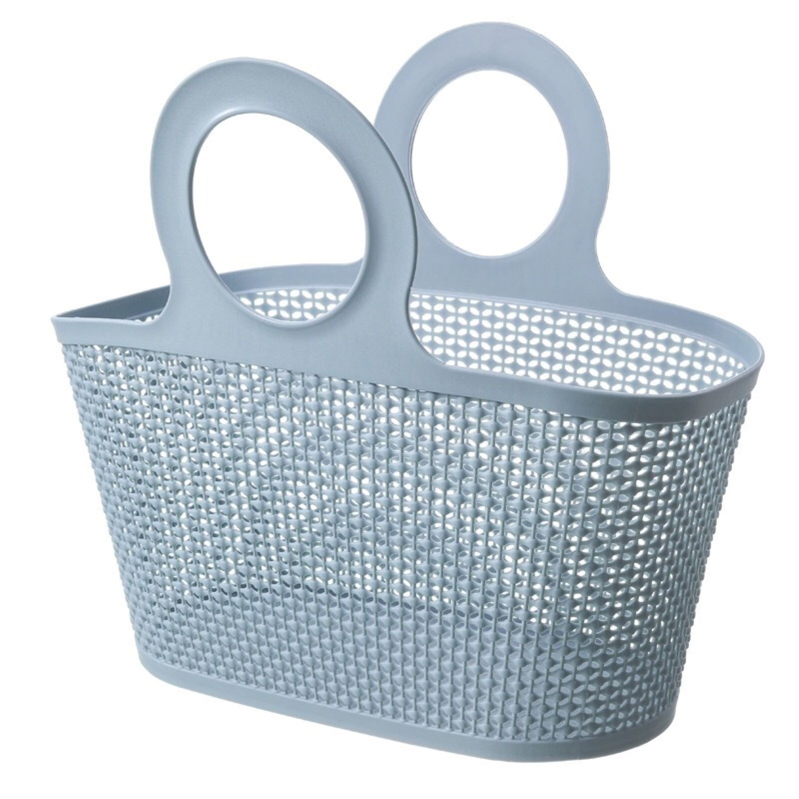 UYUH Soft Plastic Handheld Bath Basket with Drain Holes Multi-Purpose ...