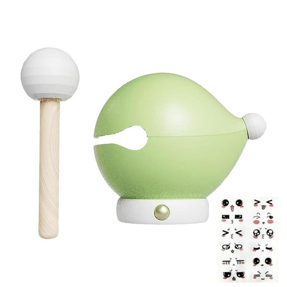 UYUH Stress Reducing Wooden Fish Lamp Hitting Will Make It Brighter Wooden Fish Night Light for Anxiety and Meditation 3 Level Light for Stress Anxiety