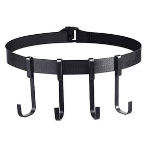 UYUH Tree Stand Gear Hanger Strap with 12 Heavy-Duty Hooks, for Hunting Saddle, Bow, Bag, and Equipment Organization, Essential Tree Stand Accessory
