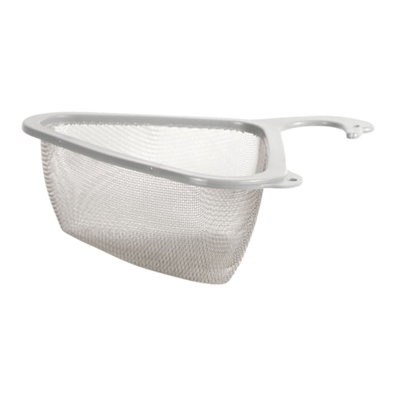 UYUH Triangle Sink Basket, Swan Shape Corner Sink Strainer Basket, Multi-Functional Hanging Filtering Draining Rack Holder Shelf Baskets for Kitchen