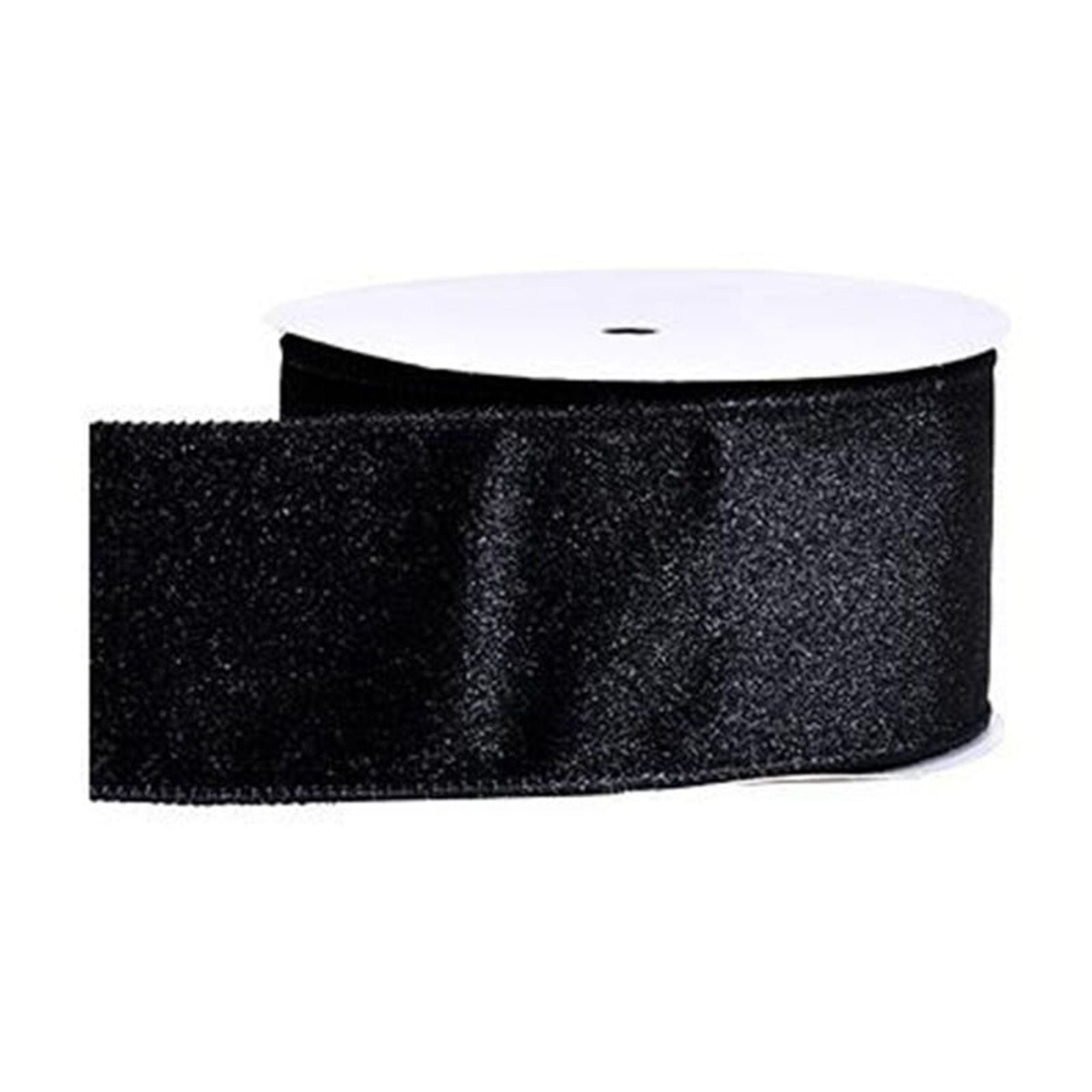 UYUH Velvet Ribbon with Wired Edge Cobalt Blue Heavyweight Holiday Bow Making Supplies for Gift Wrapping, Christmas Tree Decor, Wedding & Craft DIY