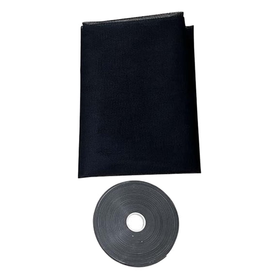 UYUH Window Nets to Keep Bugs out Window Fly Screen Fly Screens for Mosquito Net with Sticky Tape Self-Adhesive Cut-to-Size Mosquito Net Fine Mesh