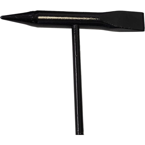 UYUIOIF-Arc-Zone 500g Dual-Head Chipping Hammer with CoolHand Spring Steel Handle for Arc Welding Slag Removal