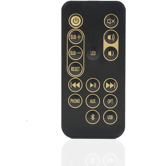 UYUIOIF-Remote Control for Klipsch R-15PM R15PM R-51PM 1062775 RT1062775 with Battery Inside