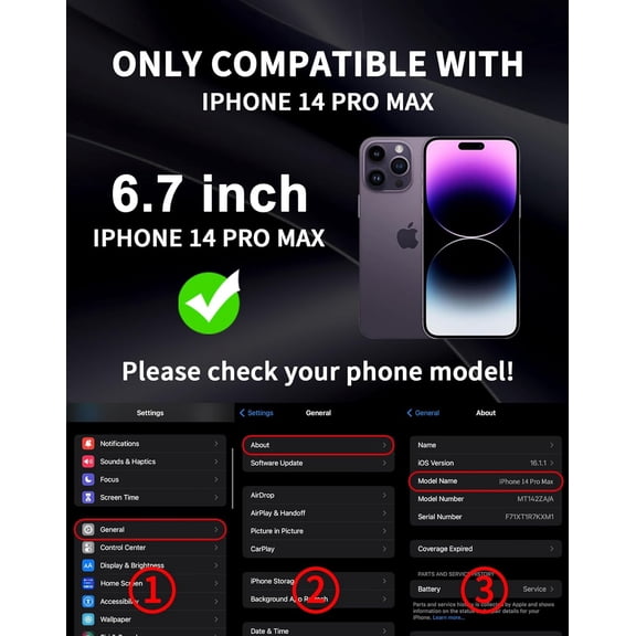 UYWGF-2 Pack Gradient for iPhone 14 Pro Max Privacy Screen Protector for iPhone14ProMax 6.7inch Tempered Glass [Auto-Installation] Anti Spy Anti Blue Light Eye Protection HD Clear Anti-Scratch No Bub