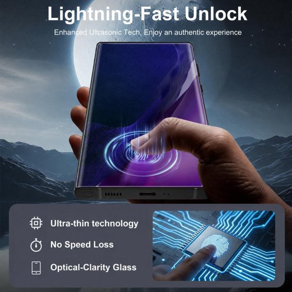 UYWGF-2 Pack for Samsung Galaxy Note 20 Ultra Screen Protector (6.9 inches) + 2 Pack Camera Lens Protector, 9H Tempered Glass, Anti-Scratch, Fingerprint Unlock, HD Clear, Case Friendly