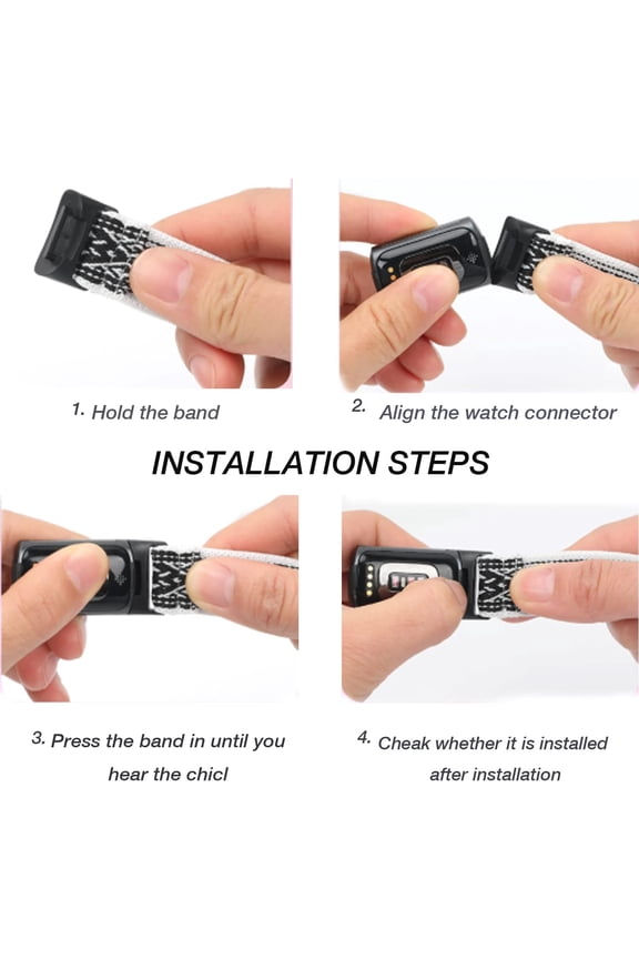 -3 Pack Adjustable Elastic Watch Band Compatible with Charge 5 Bands for Women Men, Stretchy Sport Loop Band Soft Nylon Wristband Accessories for Charge 5 Fitness & Health Tracker